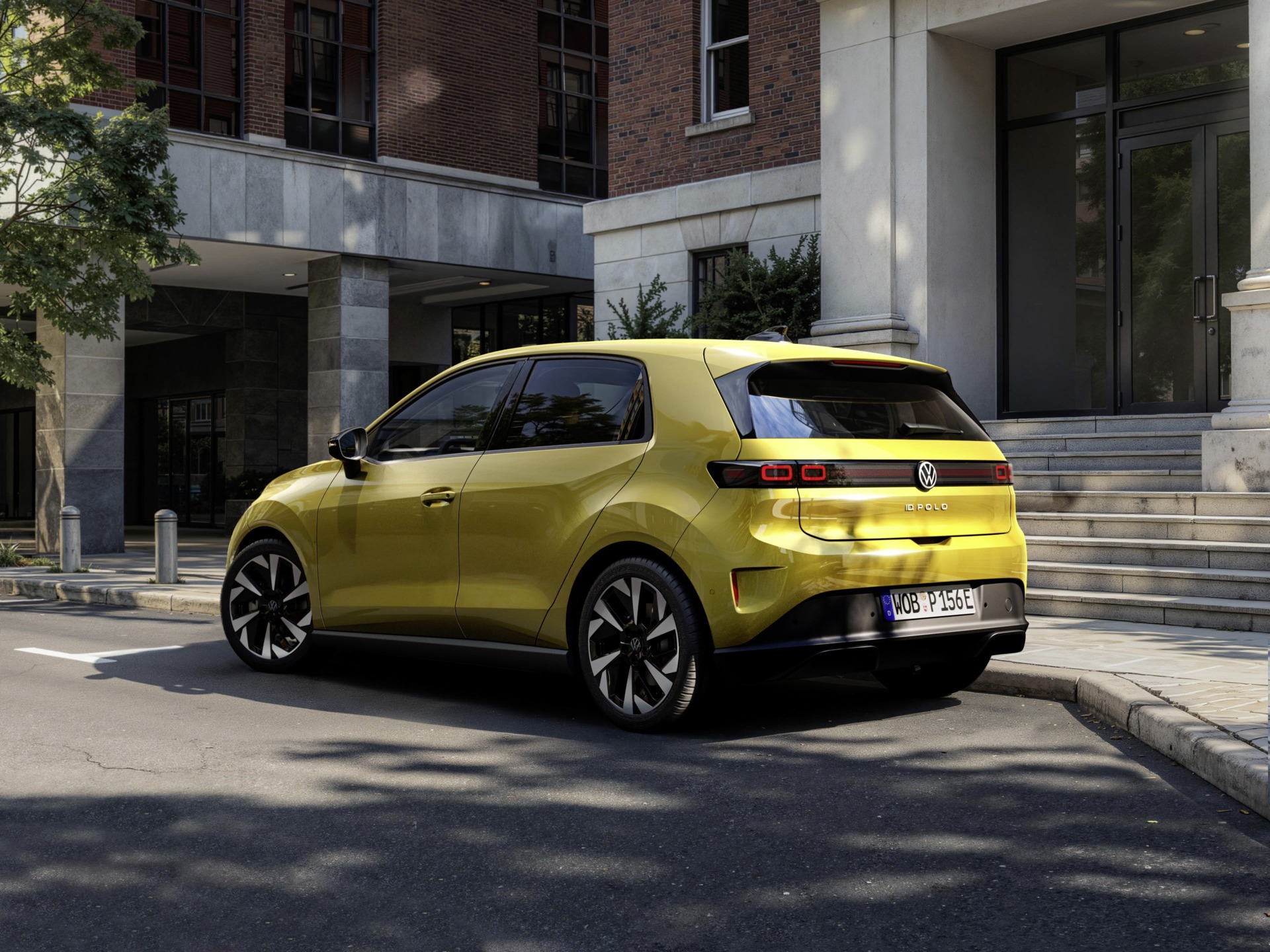 VW ID. Polo Trend in der Seitenansicht