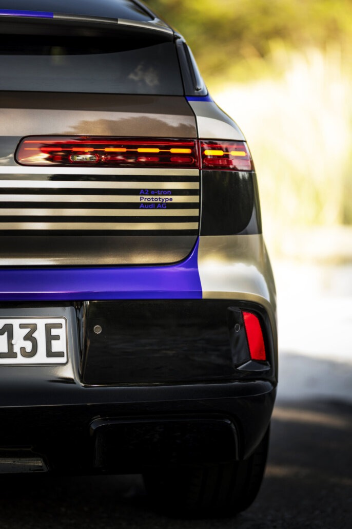 Audi A2 e-tron, Frontansicht