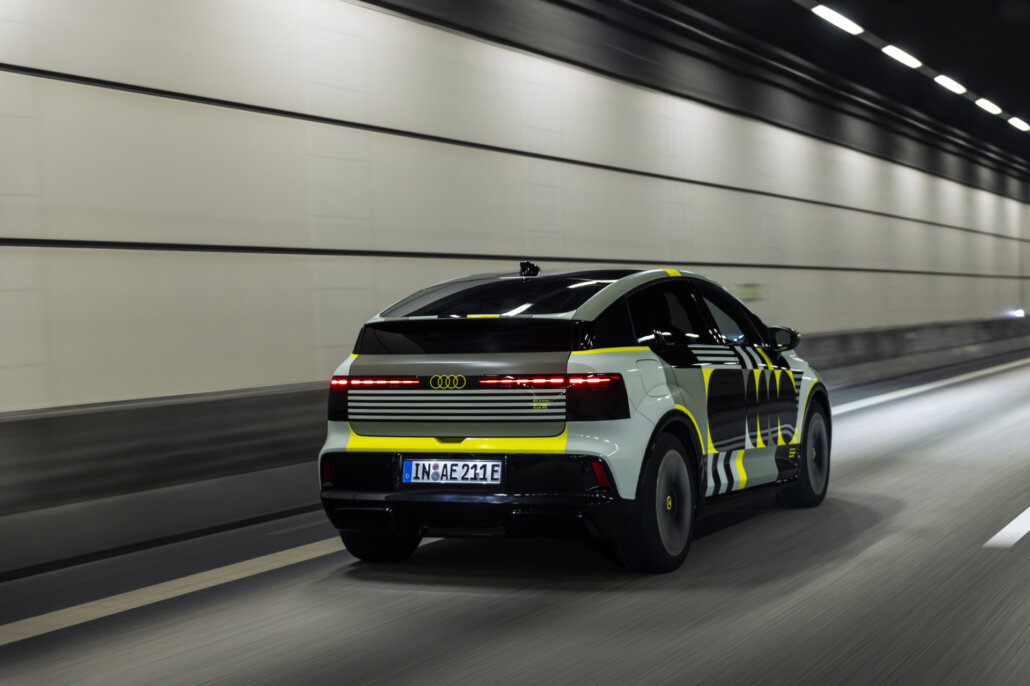 Audi A2 e-tron, Heckansicht