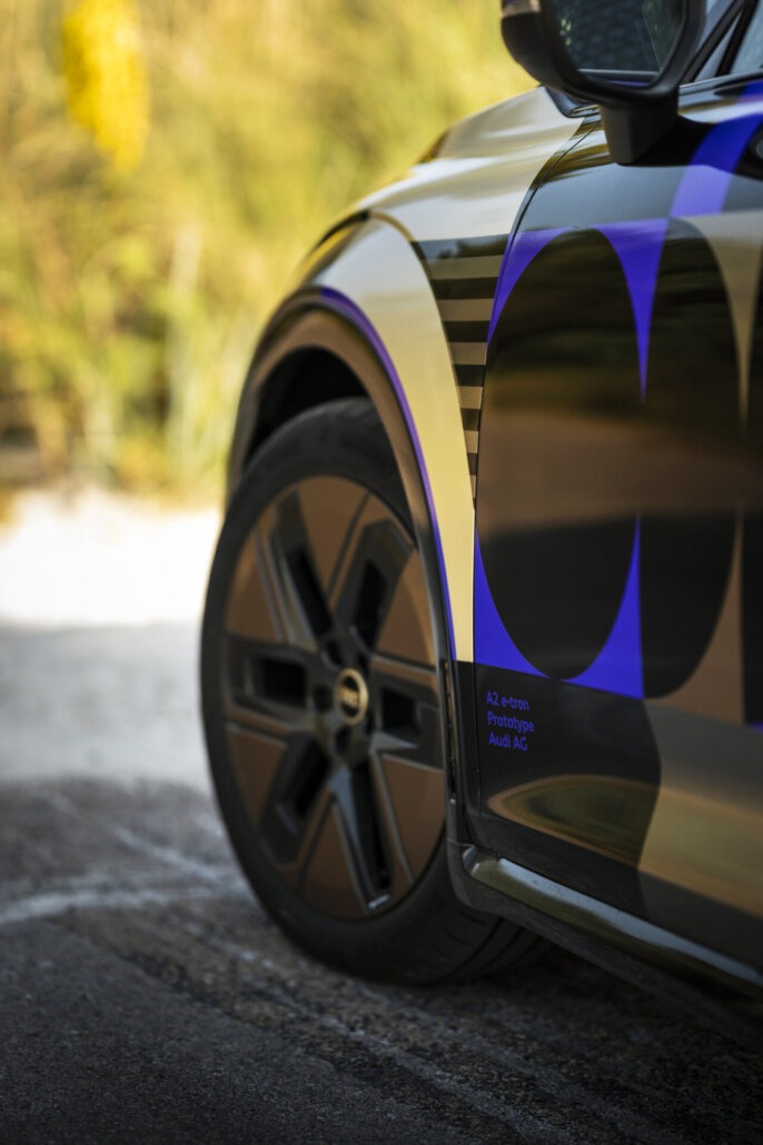 Audi A2 e-tron, weitere Außenansicht