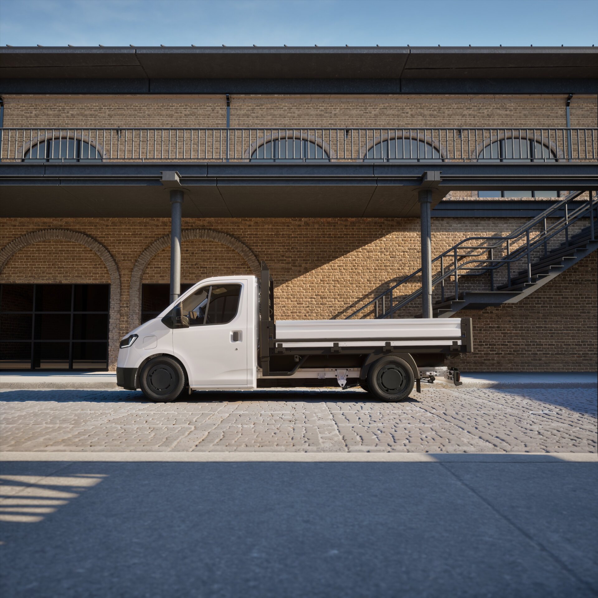 Ford Transit City als Fahrgestell mit Einzelkabine, Basis für Umbauten