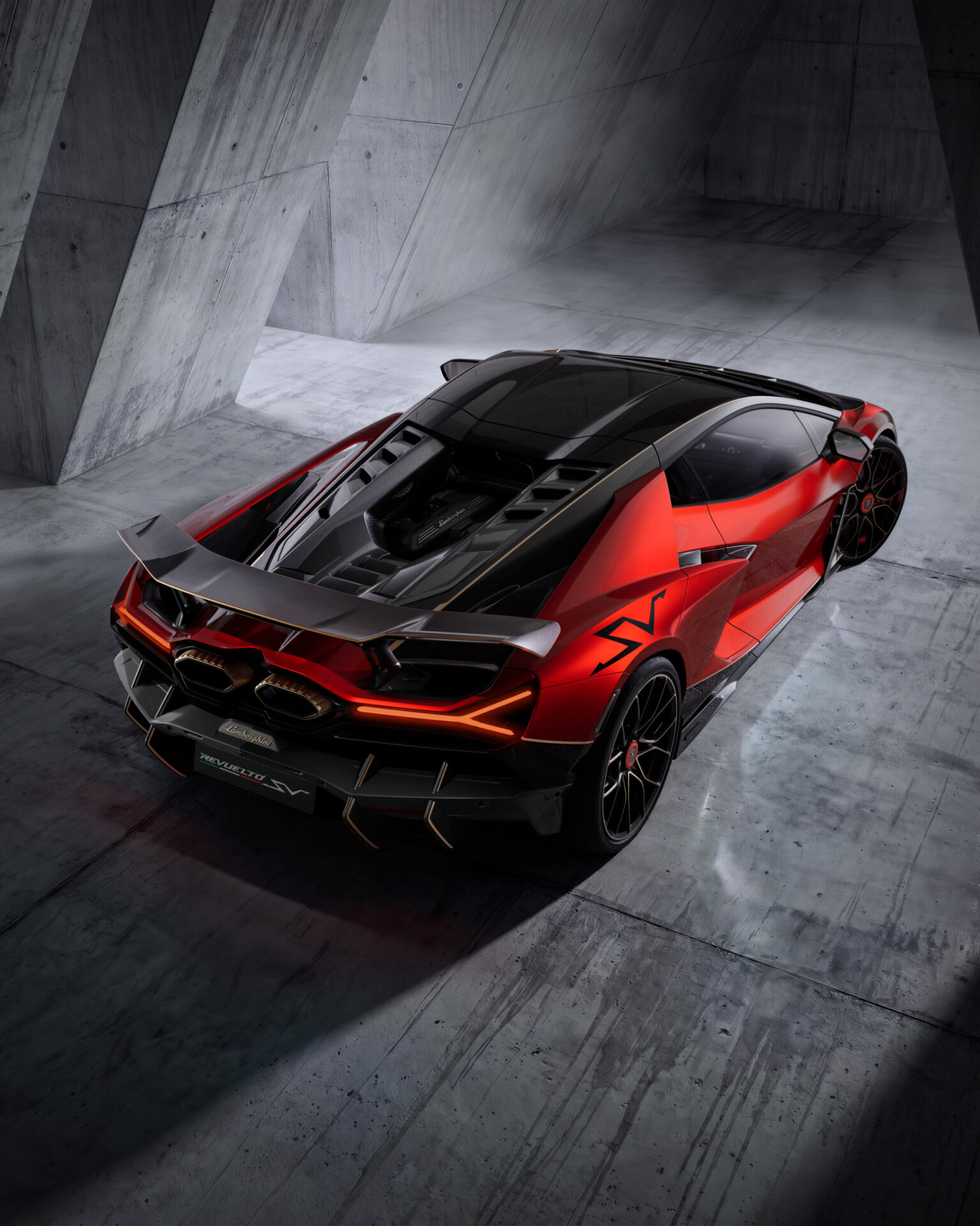 Lamborghini Revuelto SV Heckansicht
