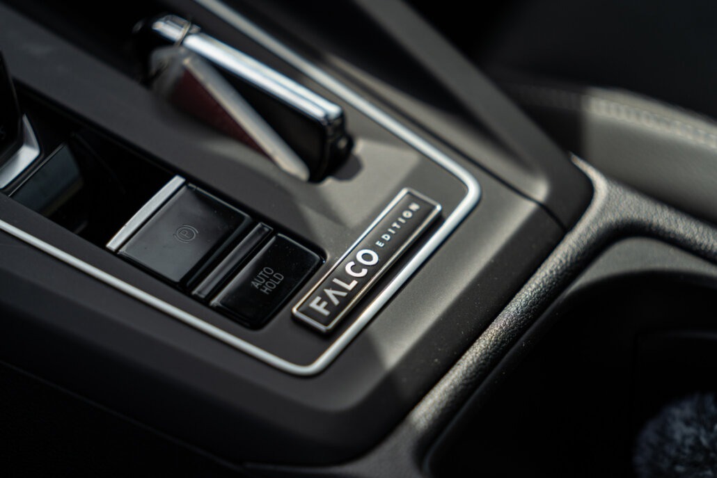 18-Zoll-Felge und LED-Matrix-Scheinwerfer des VW Golf Falco Edition