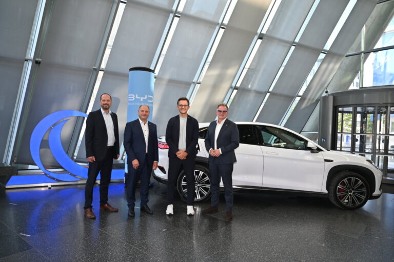 BYD erobert das Stockerl in Österreich