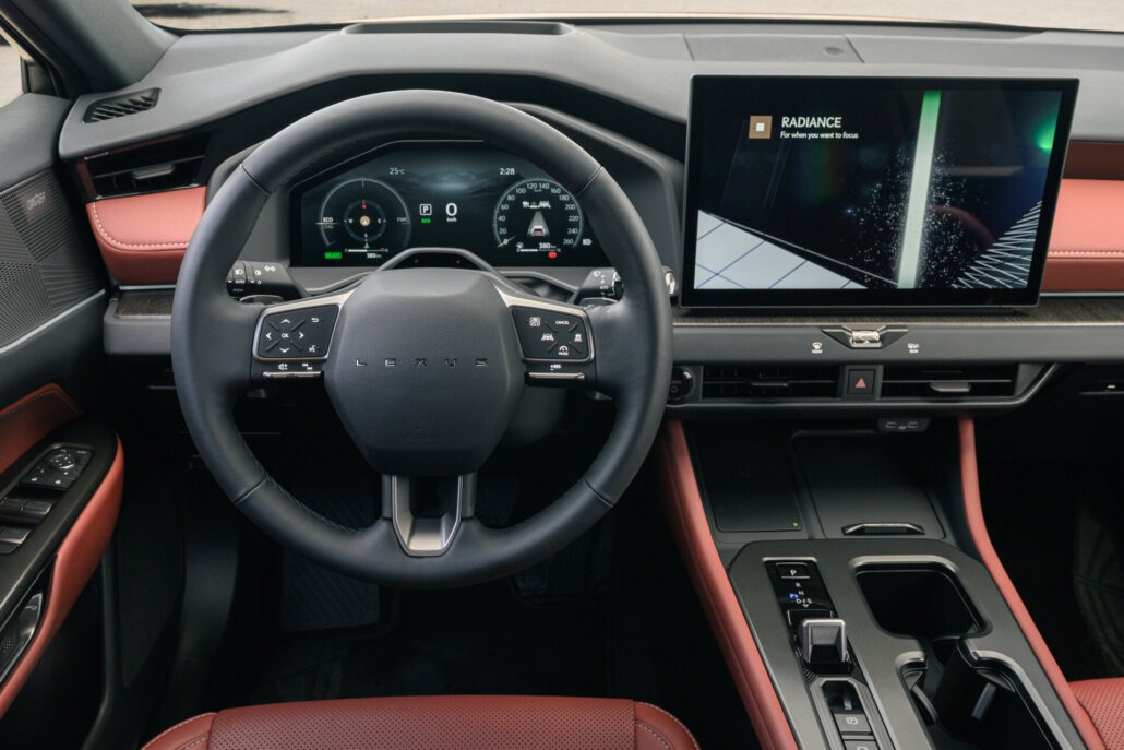 Cockpit des Lexus NX 350h in der Ausstattung Luxury