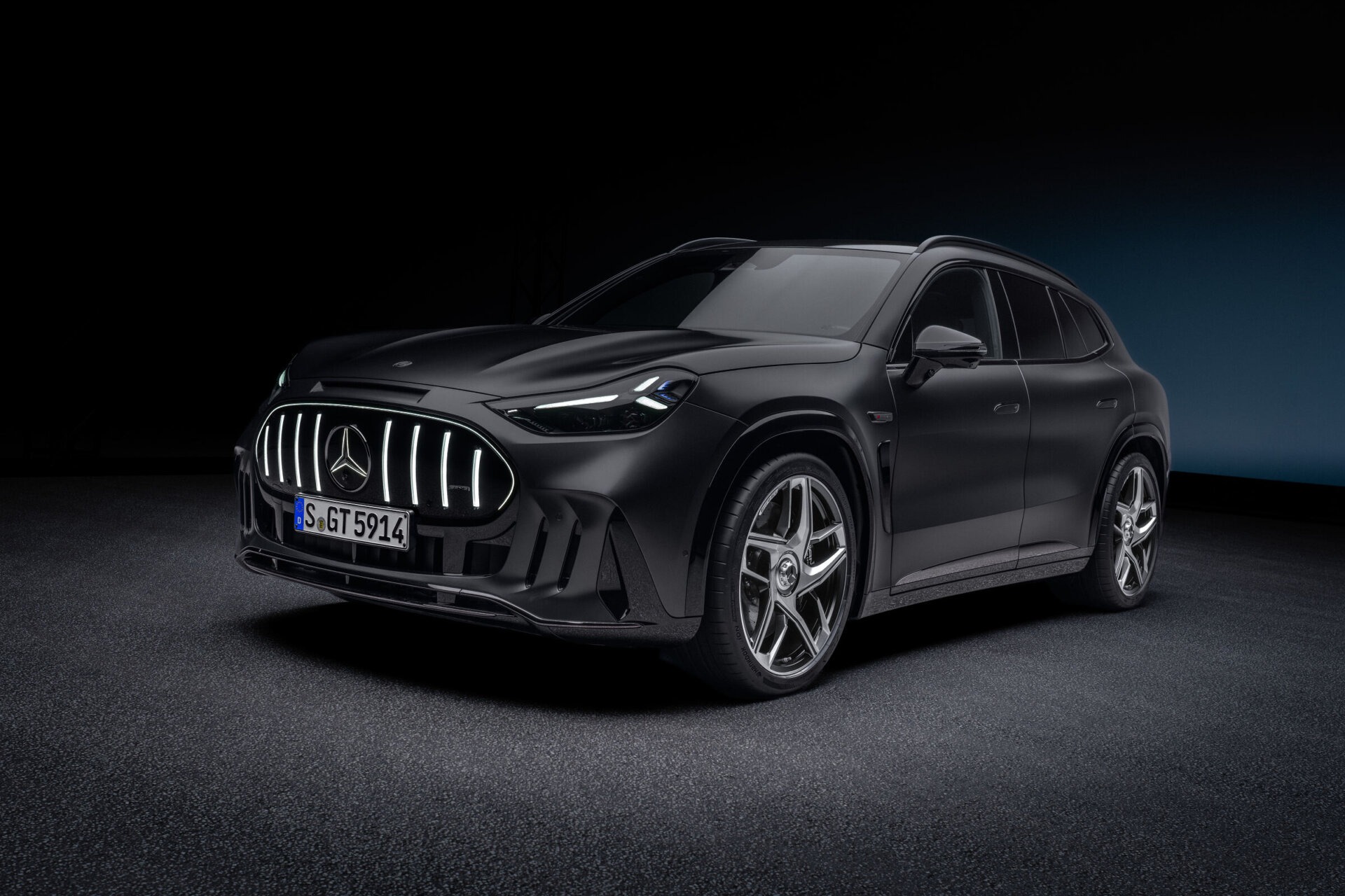 Mercedes-AMG GT SUV: Frontansicht des Elektro-SUV