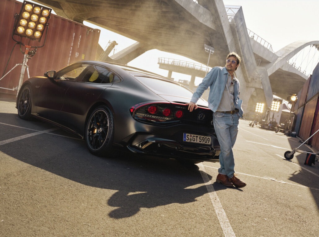 Mercedes-AMG GT 4-Türer: Brad Pitt als Botschafter